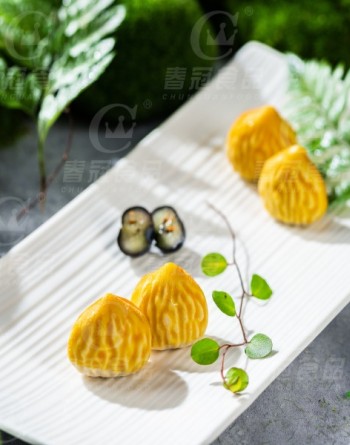 板栗鹅肝冰淇淋
